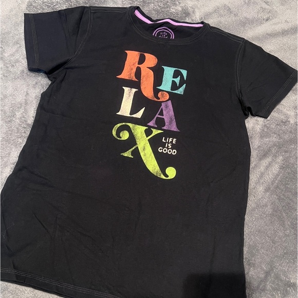 Life Is Good Tops - LIFE IS GOOD RELAX CLASSIC FIT T-SHIRT IN EXCELLENT CONDITION